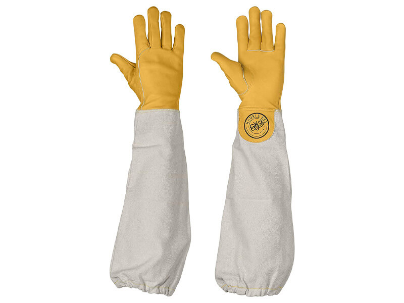 Humble Bee 111 Cowhide Beekeeping Gloves With Extended Sleeves